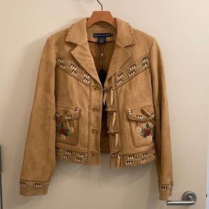 Americana Ralph Lauren Leather Jacket